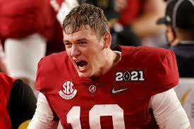 The news that the patriots will likely hold a legit quarterback competition between cam newton and mac jones this summer is running like fire in the. Patriots Select Mac Jones After Bears Steal Justin Fields With Aggressive Trade Up
