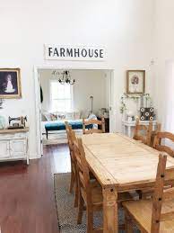 The extra height also allows for more natural light to shine into the kitchen, and helps make the kitchen feel bigger. Moving The Dining Room Into The Main Entry The Front Porch Farmhouse