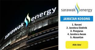 Sekiranya anda berminat dengan pelbagai jawatan sektor taraf jawatan: Jawatan Kosong Di Sarawak Energy Berhad Kelayakan Spm Diploma Ijazah