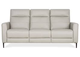 Leather sectional sofa with 1 power recliner, power headrests, chaise and usb power outlet. Pearson Leather Reclining Sofa Ashby Do Urban Barn