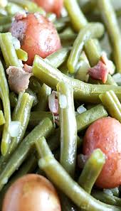 Green Beans And New Potatoes The Blond Cook Recipe Veggie Dishes Green Beans Bean Recipes