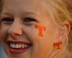 University of Tennessee cheerleaders through the years