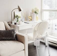 Pin By Magda Chart On Deco Bureau Desk In Living Room Cozy Home Office Living Room Office