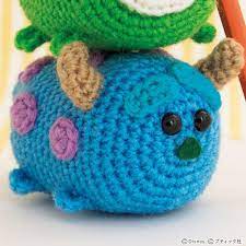 モンスターズインクのあみぐるみ サリー 作り方 ぬくもり フェルト マスコット 作り方 折り紙 かわいい あみぐるみ