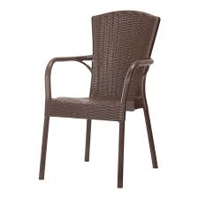Roy Polyrattan Armchair Basiccollection Rattan Chair Polyrattan Outdoor Plastic Outdoor Armchair Outdoor Chairs Home Decor