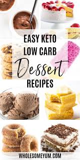 With vanilla biscuits, you will have a new experience with a dessert recipe and it looks tasty. Easy Keto Low Carb Dessert Recipes Wholesome Yum