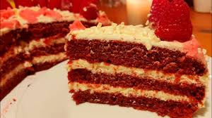 The delicate, rich sponge and tangy, airy frosting are a match made in heaven! Tort Catifea Rosie Tort Red Velvet Pas Cu Pas Red Velvet Cake Elegant Si Super Gustos Youtube