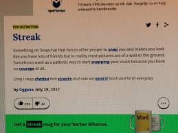 The oxford advanced learners' dictionary states that ground is usually used in plural when it means reason, and gives all the example sentences using. The Urban Dictionary S Defenition Of Streak Murderedbywords