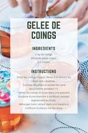 Recette D Automne La Gelee De Coing Gelee De Coing Coing Recette