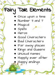 Fairy Tale Elements Anchor Chart