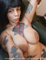 Chubby Models & Nipple Tattoos