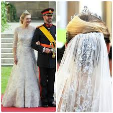 The Wedding Of Prince Guillaume Of Luxembourg And The Countess Stephanie De Lannoy Royal Wedding Dress Royal Wedding Gowns Royal Brides