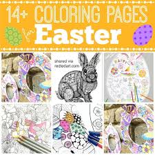 This compilation of over 200 free, printable, summer coloring pages will keep your kids happy and out of trouble during the heat of summer. Free Printable Coloring Pages For Easter Red Ted Art Make Crafting With Kids Easy Fun
