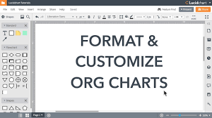 lucidchart tutorials format and customize org charts