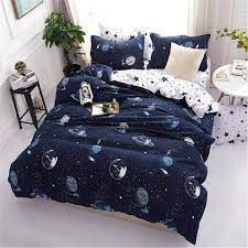 high quality simplicity microfiber duvet cover blue bedding etsy space bedding bed linens luxury bedding sets