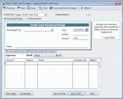 Instead of the merchant having to absorb this expense, the customer who chooses to pay by credit card pays for the processing costs that do not apply to other payment methods. How To Enter Credit Card Charges In Quickbooks Webucator