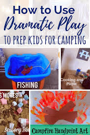 Spread around some pretend fish on the floor for children to fish for. Indoor Camping Activities For Kids Science Sensory And Art Views From A Step Stool