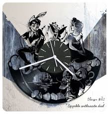 Peter Pan Wendy Vinyl Record Clock Vinyl Wall Clock Vinyl Clock Kids Gift 061 Vinyl Record Art Vinyl Record Clock Vinyl Art