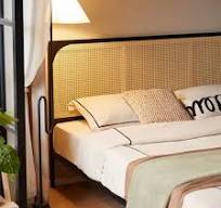 Lit Moderne En Fer Forgé En Rotin LINSY LS968A2-A ...