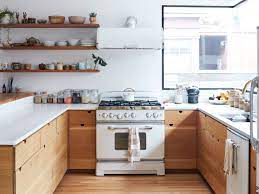 They provide some nice contrast and a bit of calm background for your kitchen cabinets to be the star. The Secret To Making White Kitchen Appliances Look Chic Architectural Digest