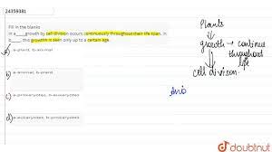 We did not find results for: Fill In The Blanks In A Growth By Cell Division Occurs Continuously Throughout Their Life Youtube