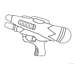 Eli shane helped by his friends pronto. Gun Coloring Pages Free To Print Coloring4free Coloring4free Com