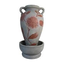 The unique, inspired structure of the stone firefountain makes it a captivating addition to any garden or patio. Stone Outdoor Fountains At Lowes Com