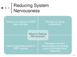 10 In Mrp System Nervousness Is Caused By A Managements Attempt To  Continually | Course Hero