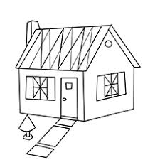The coloring pages depicting various forms of houses are interesting to dwell on as they give you plenty of opportunities to try out diverse color shades. Top 20 Free Printable House Coloring Pages Online