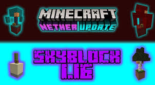 Survival, creative, skyblock, hunger games, minigames. Skyblock 1 16 Minecraft Map