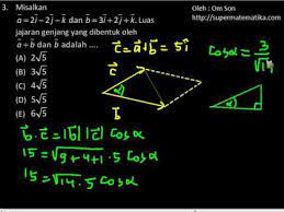 Jadi keliling jajar genjang adalah 24 cm. Matematika Ipa Sbmptn 2016 Kode 506 Nomor 3 Youtube