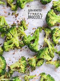 Oven Roasted Frozen Broccoli Easy Side Dish Budget Bytes Recipe Roast Frozen Broccoli Recipes Frozen Broccoli