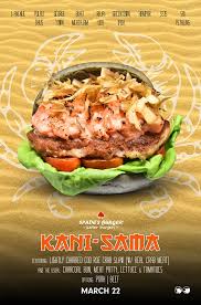 And seriously this is good. Spade S Burger All Hail Kani Sama Mr Krab And Cccrab Facebook