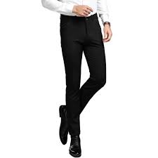 Découvrez nos collections mode pour toute la famille sur kiabi.com. Pantalon Stretch Homme Slim Fit Casual Pantalon Elegant Business Couleur Unie Noir Cdiscount Pret A Porter