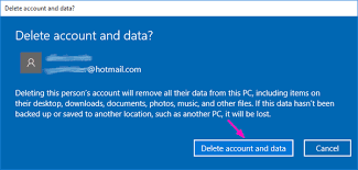 Not thinking, i used mine and now every time she uses it, my account name and avatar shows up. How To Remove A Microsoft Account From Your Windows 10 Pc Windowsable