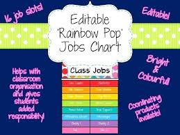 Preschool Classroom Jobs Free Printables