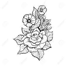 Hey, ich habe schon mal eine frage gestellt, bei der ich gefragt habe, wie solche schwarz weiß bilder (siehe bild 1) gemalt werden. Hand Gezeichneten Blumen Schwarz Weiss Bouquet Mit Rosen Lizenzfrei Nutzbare Vektorgrafiken Clip Arts Illustrationen Image 75020441