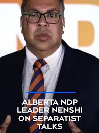 Alberta NDP Leader Nenshi Addresses Separation Talks