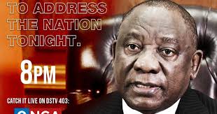 Matamela cyril ramaphosa is a south african politician serving as president of south africa since 2018 and president of the african national. Livestream President Cyril Ramaphosa Addresses The Nation Flipboard