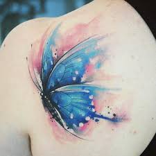 Watercolor butterfly tattoo small butterfly tattoo butterfly tattoos for women butterfly at last, we could just say that it's always better to choose tattoos that have contrasting colors in them to. 30 Watercolor Butterfly Tattoos To Brighten Your Life