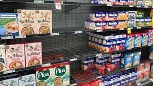 Supermarkets Report Panic Buying Over Coronavirus Fears Inside Retail