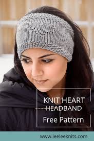She is the author of three books and over 300 articles about knitting on the spruce crafts. The I Heart U Knit Headband Free Pattern Leelee Knits