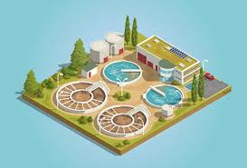 Station D Epuration Water Treatment Plant On Behance Dlya Detej Deti