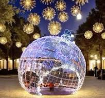 Outdoor Motif Lights 3d Giant LED Ball Arch Lighting - BBIER®