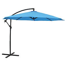 Shop wayfair for all the best in ground patio umbrella stands & bases. Sunnydaze Decor Offset Outdoor Patio Umbrella W Crank 9 5 Ft X 95 In 2 In Pole 61 25 In Ground To Crank Height Rul 970 At Tractor Supply Co