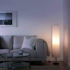 Includes 3 led bulbs e12 200 lumen globe in opal white. Holmo Floor Lamp White Ikea