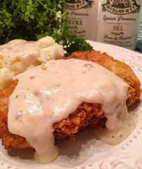 I used a can of mushrooms on top and let it all simmer for 2 hours. Country Fried Cube Steak Norine S Nest