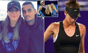 As of february 2021, he is ranked no. Nick Kyrgios Ukrainian Teenage Player S Tactics Trash As She Beats Ex Girlfriend Ajla Tomljanovic Daily Mail Online