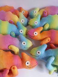 Karma Chameleon Chameleon Pattern Lizard Pattern Plush Chameleon Chameleon Toy Felt Chameleon Lizard Toy Toy Sewing Pattern Cute Sewing Projects Sewing Toys Karma Chameleon