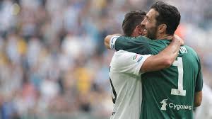 Next year buffon will be as old as his two substitutes combined in nt. Gianluigi Buffon Bids Tearful Farewell To Juventus After 656 Games Eurosport